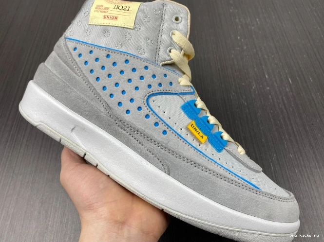 Cheap DN3802-001 2 Retro Grey Fog Jordan Union 0802